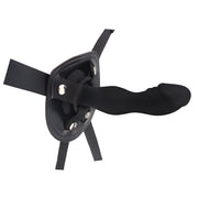 RGB - Rumpy-Pumpy Strap-On - Voorbinddildo met Verstelbaar Harnasje - Zwart-laced-up.nl
