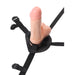Chisa Toys - RGB Strap-on Voorbinddildo - Kyle Korver - Lengte 21,5 cm - Lichte Huidskleur-Laced-up.nl