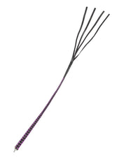 RISE - Japanse Bull Whip - 90 cm - Zwart/Paars-Erotiekvoordeel.nl