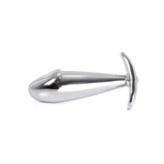 Kiotos - RVS Buttplug Met ribbel Voor prostaat stimulatie En Handvat-Laced-up.nl