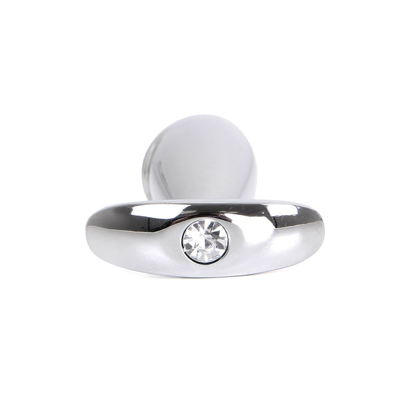Kiotos - RVS Buttplug Met ribbel Voor prostaat stimulatie En Handvat-Laced-up.nl