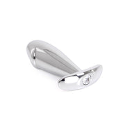 Kiotos - RVS Buttplug Met ribbel Voor prostaat stimulatie En Handvat-Laced-up.nl