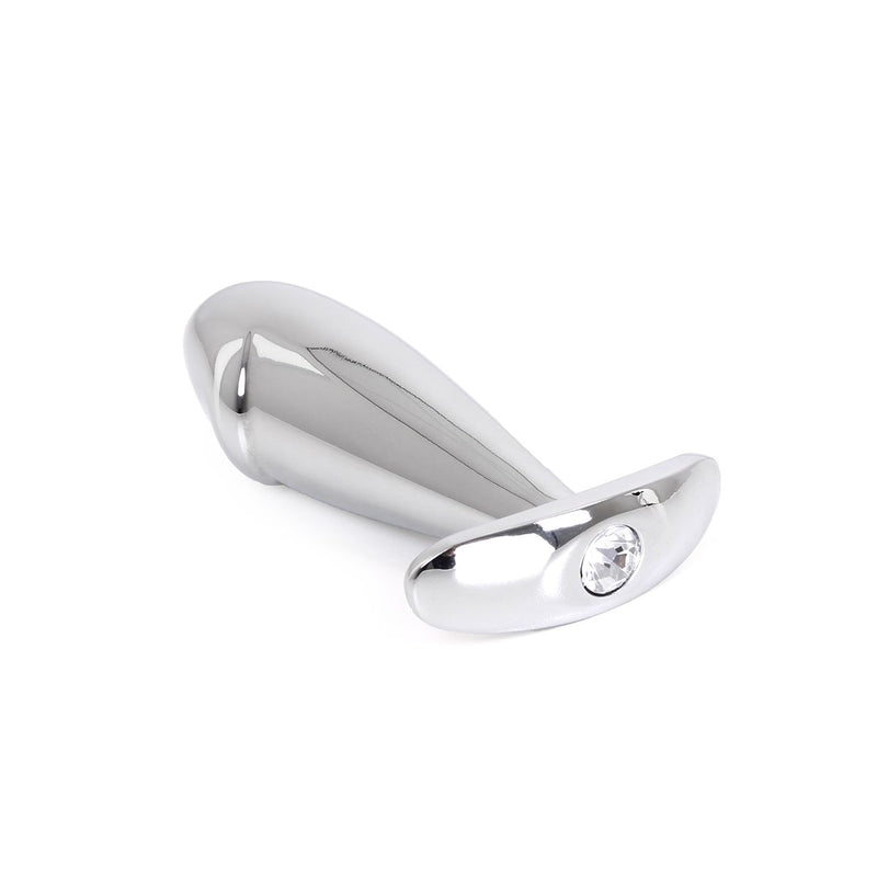 Kiotos - RVS Buttplug Met ribbel Voor prostaat stimulatie En Handvat-Laced-up.nl