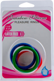 Rainbow Pleasure Rings - Cockringen Set - 5 kleuren-laced-up.nl