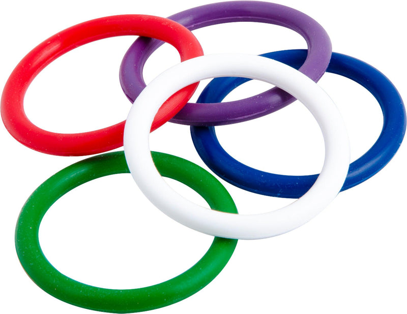 Rainbow Pleasure Rings - Cockringen Set - 5 kleuren-laced-up.nl