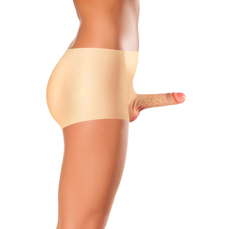 Real Body - Bodysuit - Female to Male - Male Lower Body with Massive Penis - Available in 2 sizes - Laced-up.nl