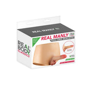 Real Body - Bodysuit - Female to Male - Male Lower Body with Massive Penis - Available in 2 sizes - Laced-up.nl