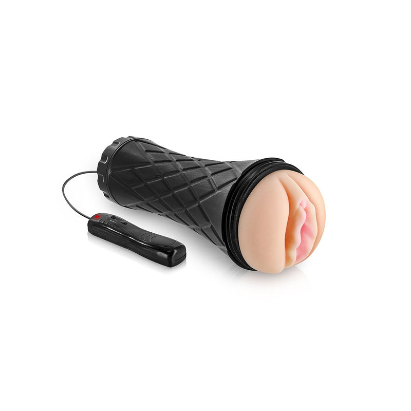Real Body - Real Cup - Vibrerende Masturbator Cup - Vagina - 7 standen-Laced-up.nl
