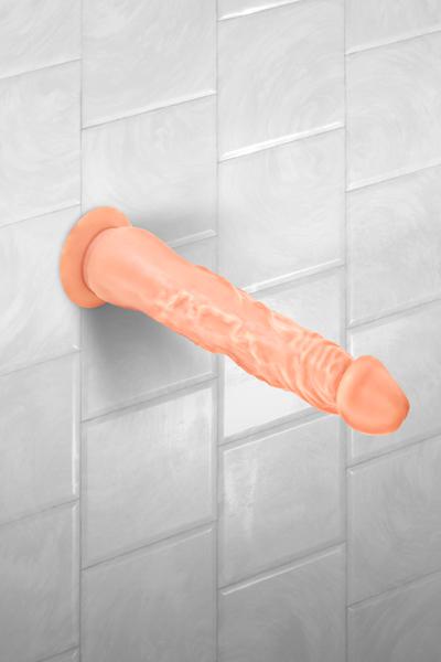 Real Body - Realistische Dildo - Justin - 21,5 cm - Lichte Huidskleur-Laced-up.nl