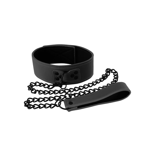 Renegade - Bondage - Collar - PVC - Zwart-Erotiekvoordeel.nl