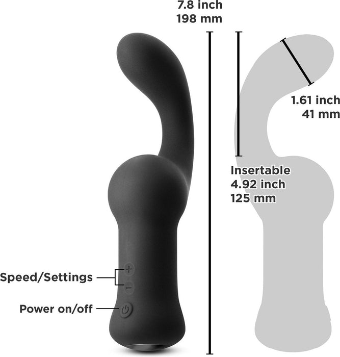Renegade - Curve Vibrerende Siliconen Prostate Massager-Laced-up.nl