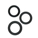 Renegade - Diversity Rings - Rekbare Cockringen Set - Zwart-Erotiekvoordeel.nl