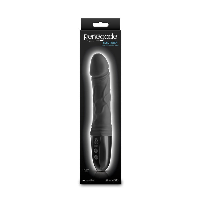 Renegade - Electrical Digital Vibrator - Zwart-Erotiekvoordeel.nl