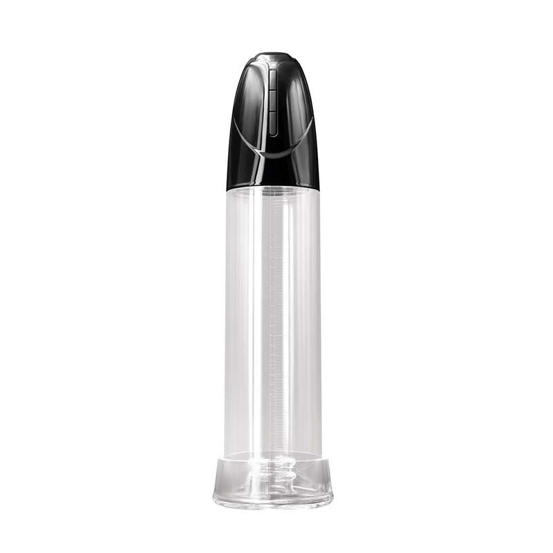 Renegade - IQ Pump - Automatische Penispomp - Zwart/Transparant-laced-up.nl