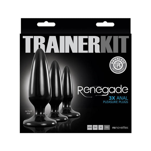 Renegade - Pleasure Plug Set - 3 stuks-Erotiekvoordeel.nl