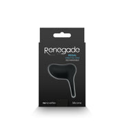 Renegade - Regal Vibrerende Siliconen Ring - Zwart-Erotiekvoordeel.nl