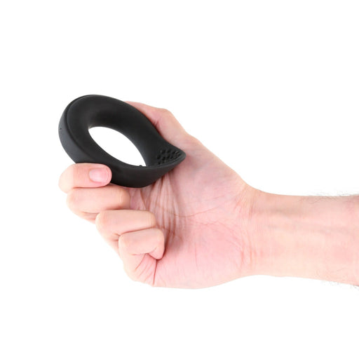 Renegade - Slider - Vibrerende Cockring - Zwart-Erotiekvoordeel.nl