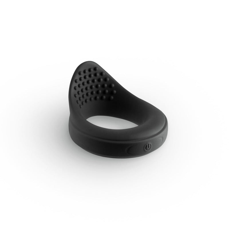 Renegade - Slider - Vibrerende Cockring - Zwart-Erotiekvoordeel.nl