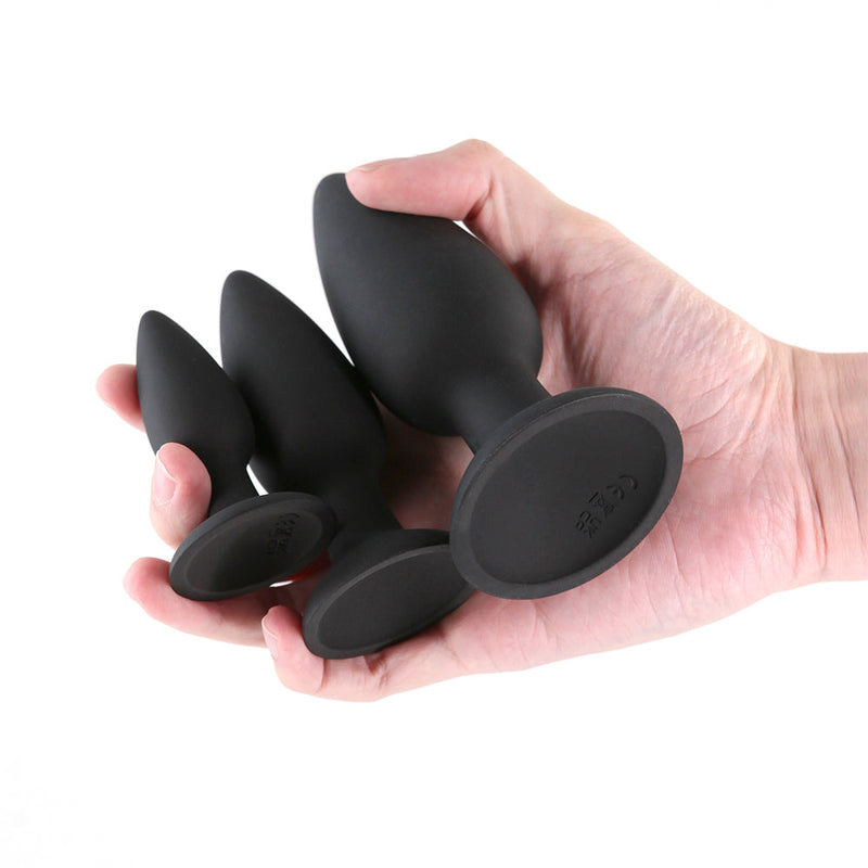 Renegade - Triple Strike - Analplug-Set - Schwarz - Laced-up.nl