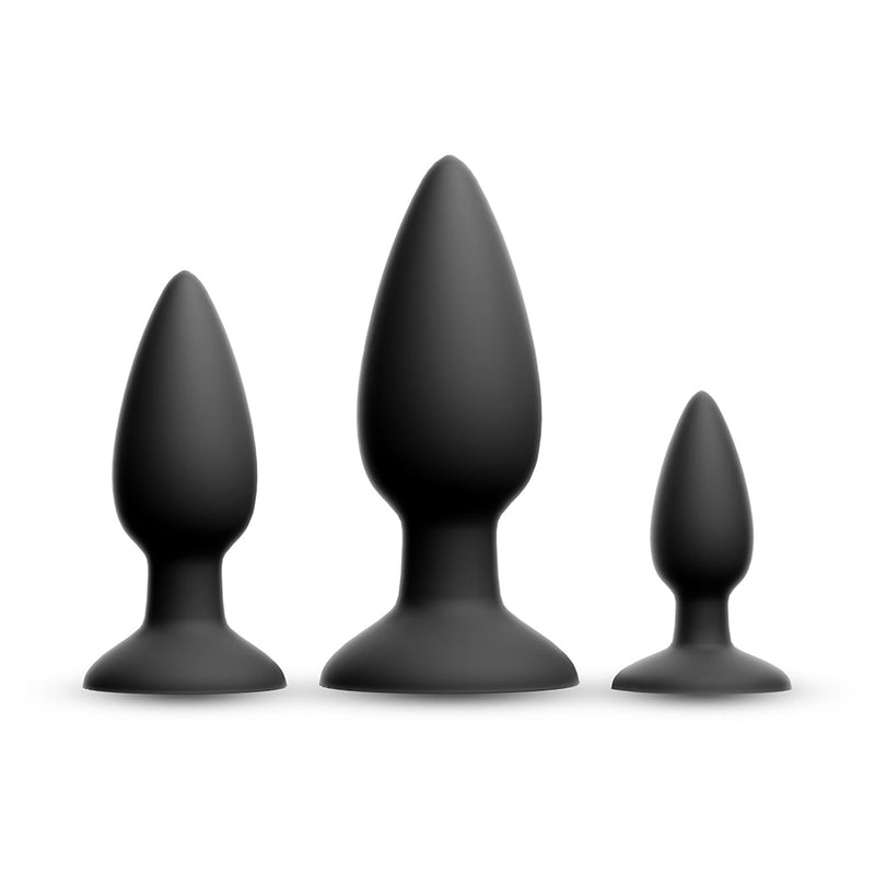 Renegade - Triple Strike - Analplug-Set - Schwarz - Laced-up.nl