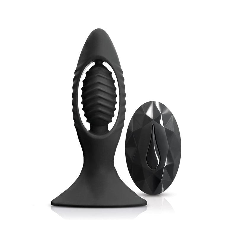 Renegade - V2 - Vibrerende Buttplug - Zwart-laced-up.nl