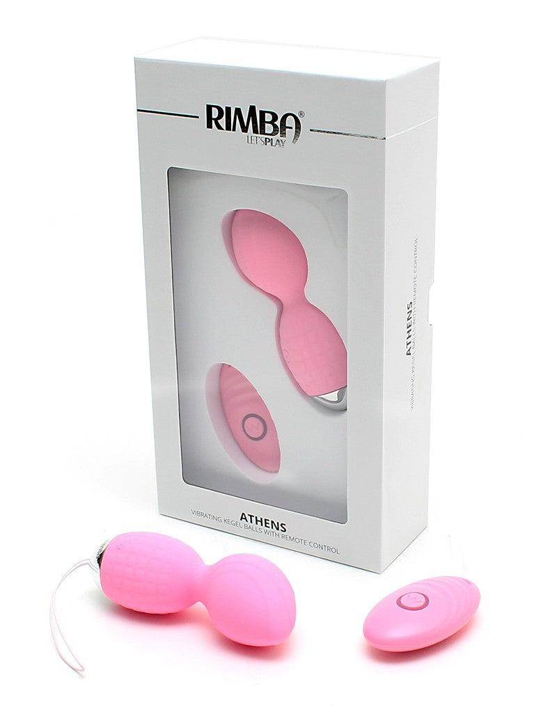 Rimba - Athens - Vibrerend Eitje Met Afstandsbediening - Roze-Laced-up.nl