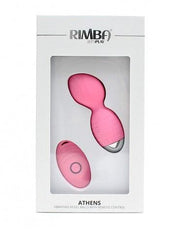 Rimba - Athens - Vibrerend Eitje Met Afstandsbediening - Roze-Laced-up.nl