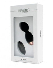 Rimba - Athens - Vibrerende Eitjes Met remote Control - Zwart-Laced-up.nl