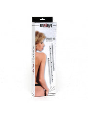 Rimba - Adjustable BDSM Spreader Bar with 2 Rings and Carabiner Hooks - Laced-up.nl