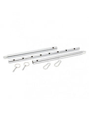 Rimba - Adjustable BDSM Spreader Bar with 2 Rings and Carabiner Clips - Laced-up.nl