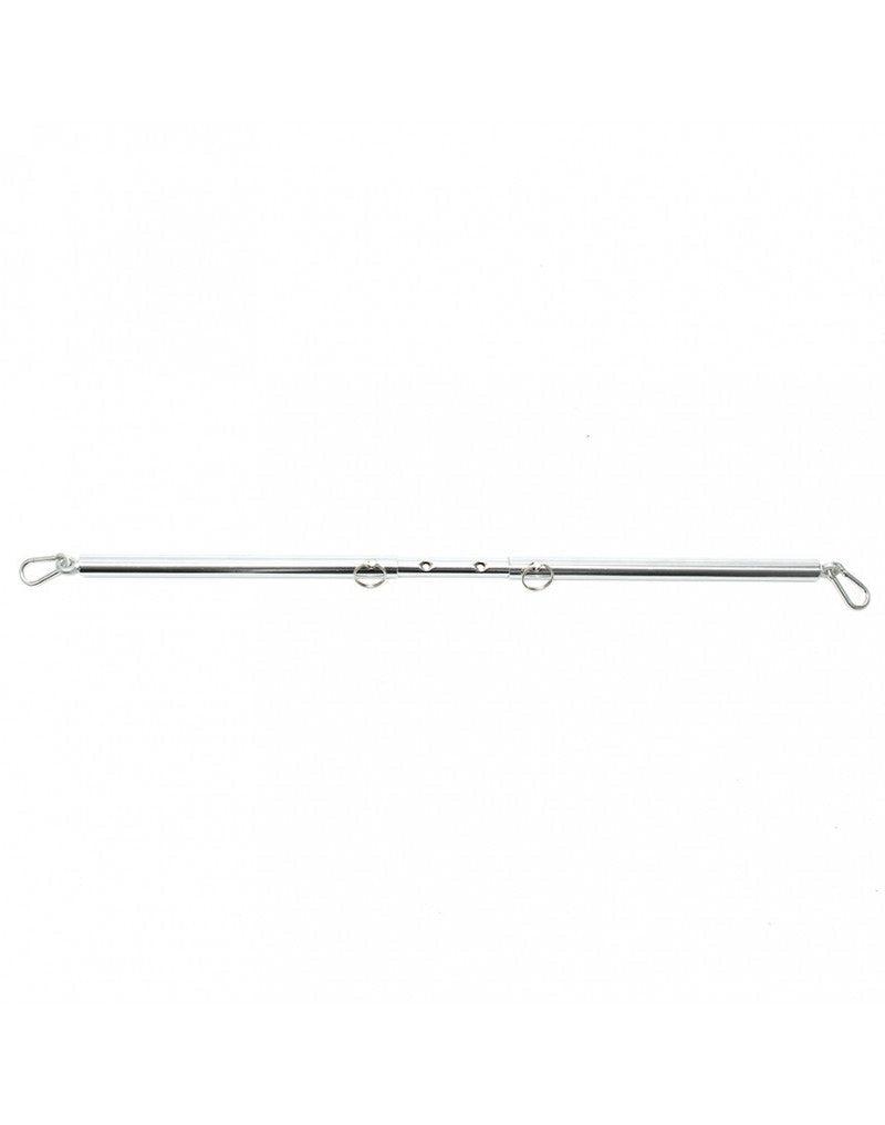 Rimba - Adjustable BDSM Spreader Bar with 2 Rings and Carabiner Hooks - Laced-up.nl