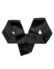 Rimba - Blinddoek - Ook Voor Bondage - Nylon - Zwart - 150 cm lengte - 10 cm breed-Erotiekvoordeel.nl
