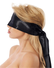 Rimba - Blinddoek - Ook Voor Bondage - Nylon - Zwart - 150 cm lengte - 10 cm breed-Erotiekvoordeel.nl