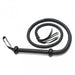 Rimba - Arabische Bullwhip - 150 cm - Zwart-Laced-up.nl
