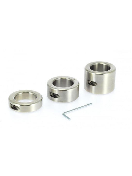 Rimba - Ball Stretcher - Chirurgisch Staal - 1.5 cm Hoog - Met InbusSleutel - 170 gram-Erotiekvoordeel.nl