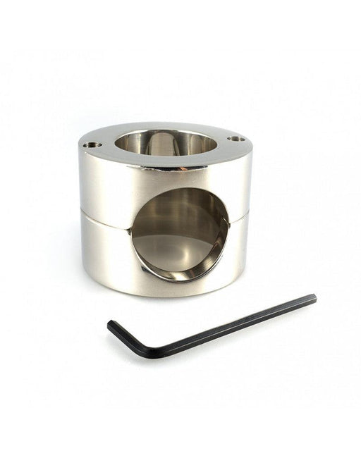 Rimba - Ball Stretcher RVS 4.5 cm Hoog 480 gram - Met Inbus Sleutel-Laced-up.nl