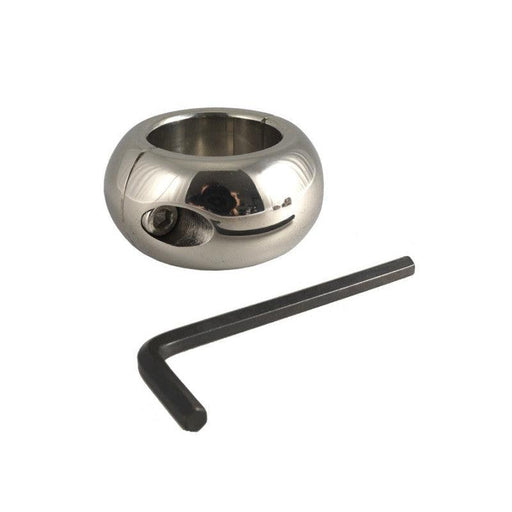 Rimba - Ball Stretcher RVS In donut vorm deelbaar 3 cm Hoog - 330 gram-Laced-up.nl