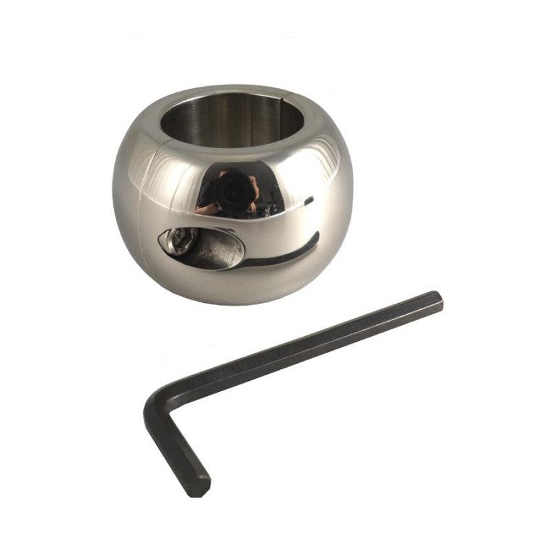 Rimba - Ball Stretcher RVS In donut vorm deelbaar 4 cm Hoog - 450 gram-Laced-up.nl