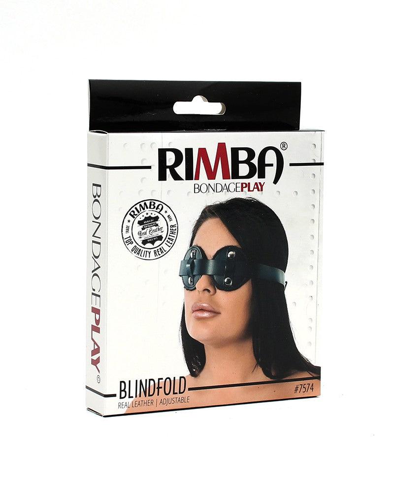Rimba - Blinddoek - Leren Masker Met Bont Aan Binnenzijde-Laced-up.nl