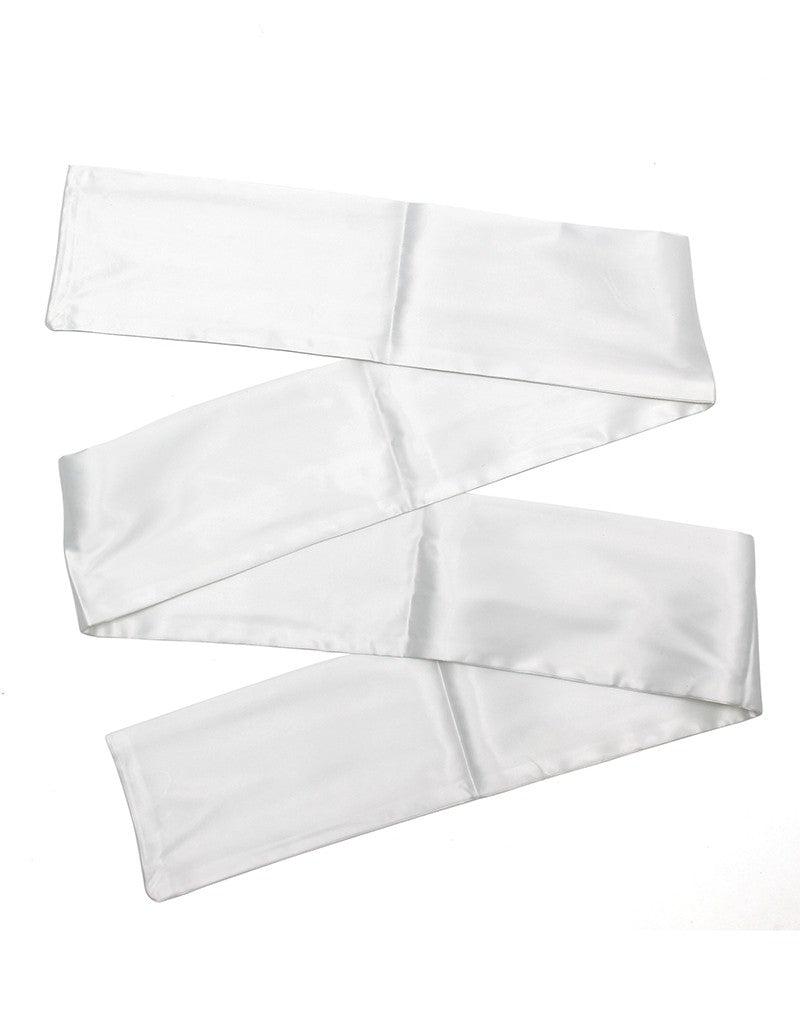 Rimba - Blinddoek - Ook Voor Bondage - Wit - Nylon - Lengte 150 cm - Breedte 10 cm-Laced-up.nl