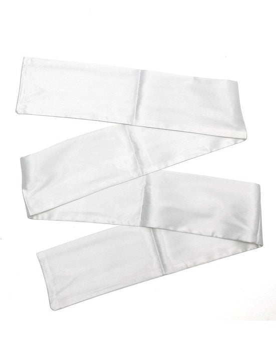 Rimba - Blinddoek - Ook Voor Bondage - Wit - Nylon - Lengte 150 cm - Breedte 10 cm-Laced-up.nl