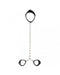Rimba Bondage Play - Boeienset - Hals en Handboeien Combinatie met Metalen Ketting-Laced-up.nl