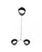 Rimba Bondage Play - Boeienset - Hals en Handboeien Combinatie met Metalen Ketting-Laced-up.nl