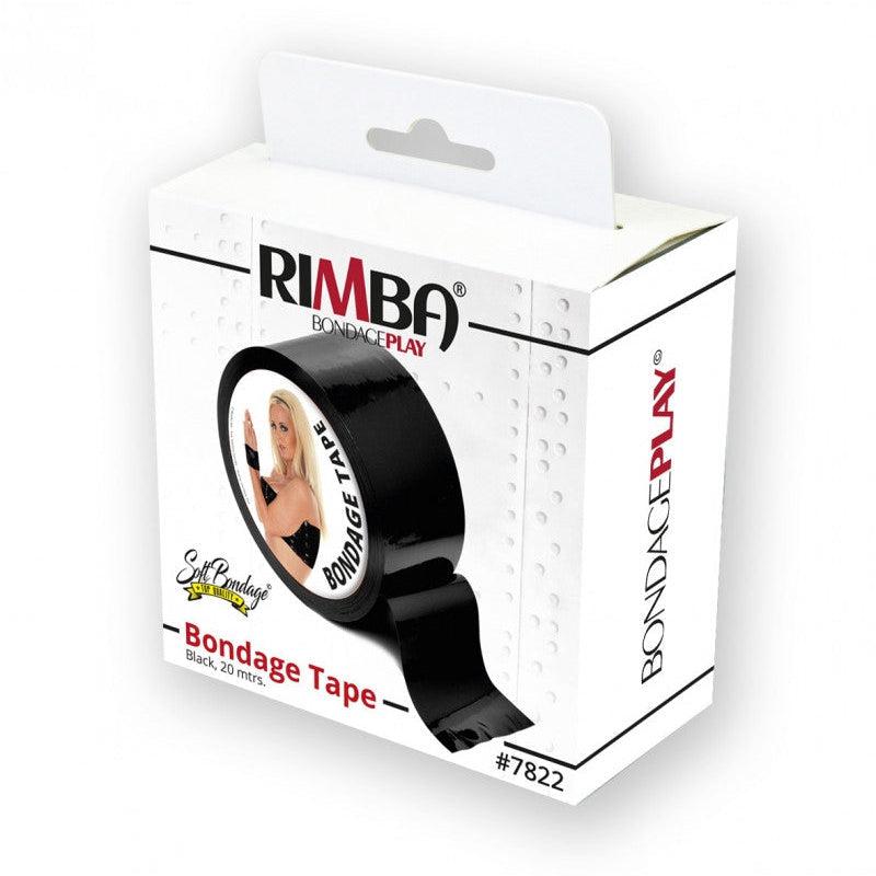 Rimba - Bondage Tape - 20 meter - Zwart-Erotiekvoordeel.nl