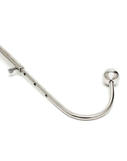 Rimba - Bondage Hook - Collar With Anal Hook - Connected To a Rod - Stainless Steel - Medical Grade - Laced-up.nl
