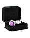 Rimba Bondage Play - Buttplug Groot Met Paars Kristal-Laced-up.nl