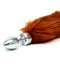 Rimba - Buttplug RVS Klein Met Vossenstaart - Bruin-Laced-up.nl