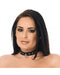 Rimba - Collar 2.5 cm Breed Versierd Met Ronde Studs-Laced-up.nl