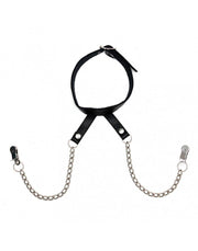 Rimba - Collar Met Tepelklemmen aan Ketting-Laced-up.nl