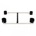 Rimba - Dubbele Spreader bar Met Zachte Boeien - Zwart-Laced-up.nl